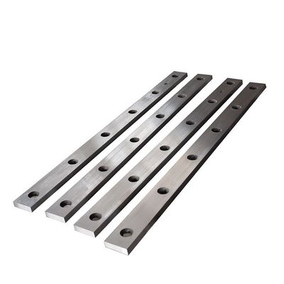 품질  Carbon Steel Sheet Metal Shear Blades Hot Roll Cross Cutting 공장